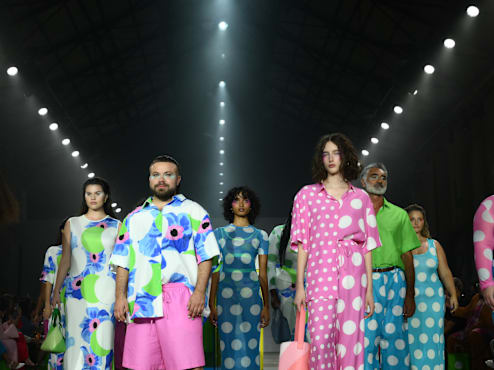Ugg Express Walks In Gary Bigeni Show In AAFW at Westfield