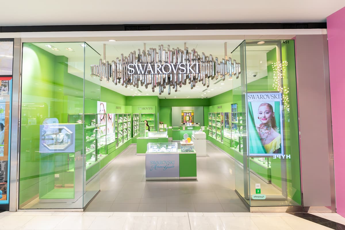 Swarovski storefront image