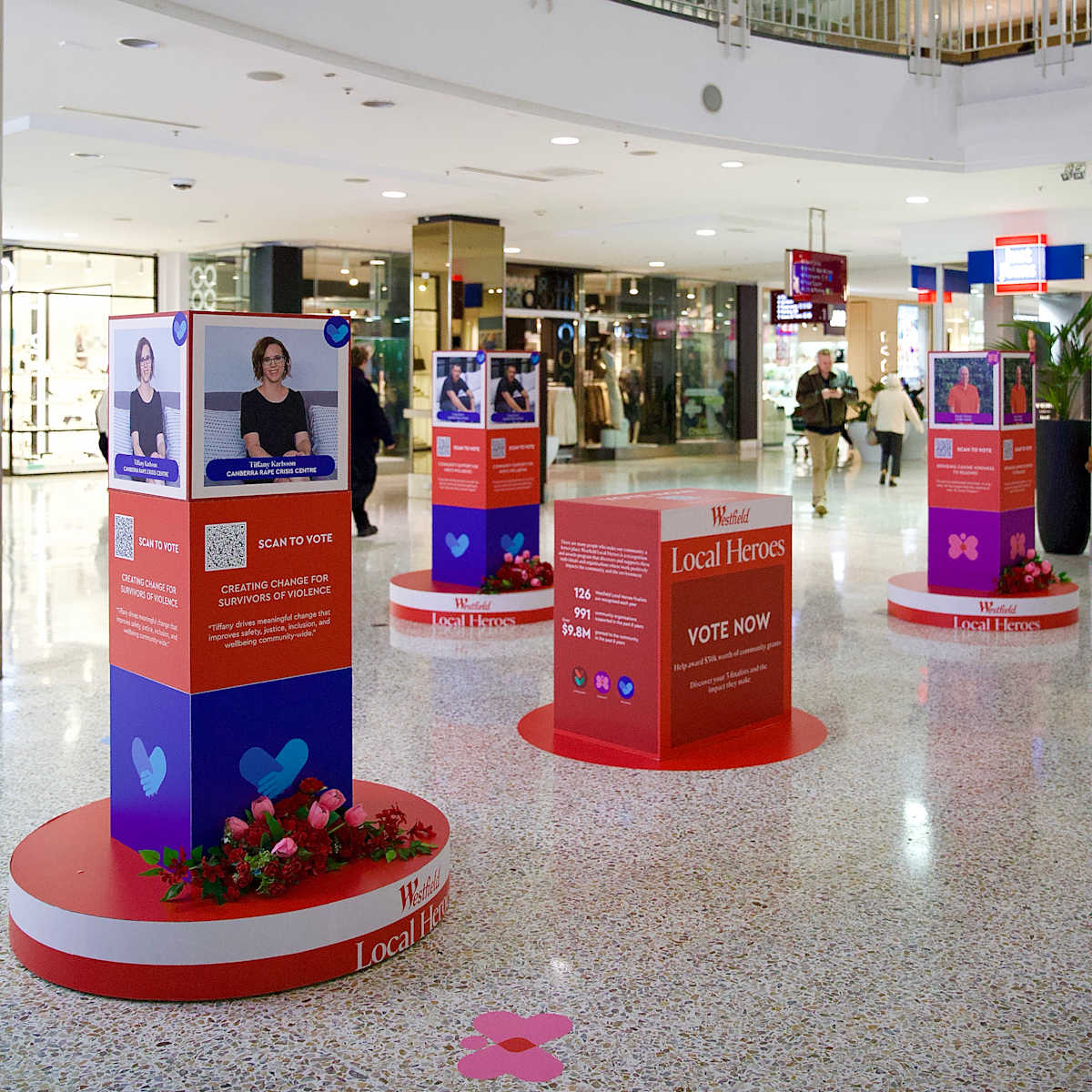 Local Heroes Display - Woden 