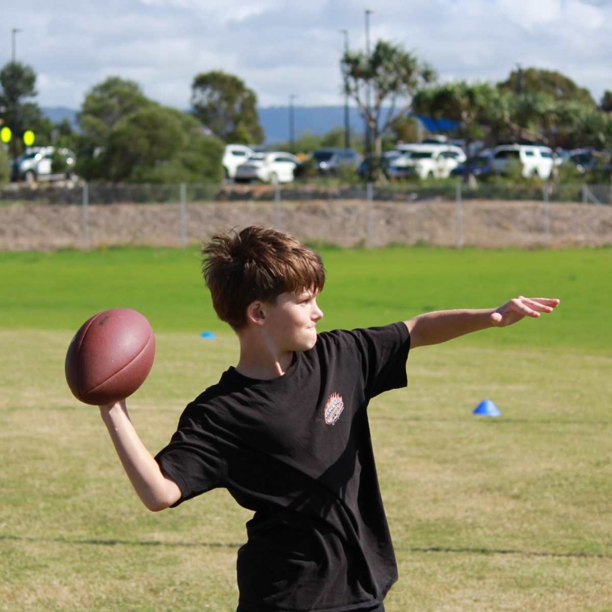 Flag Football Gold Coast player 