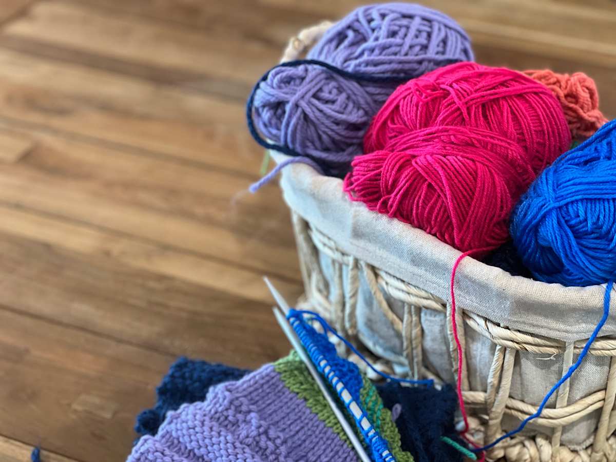 World knitting day with CAHRS