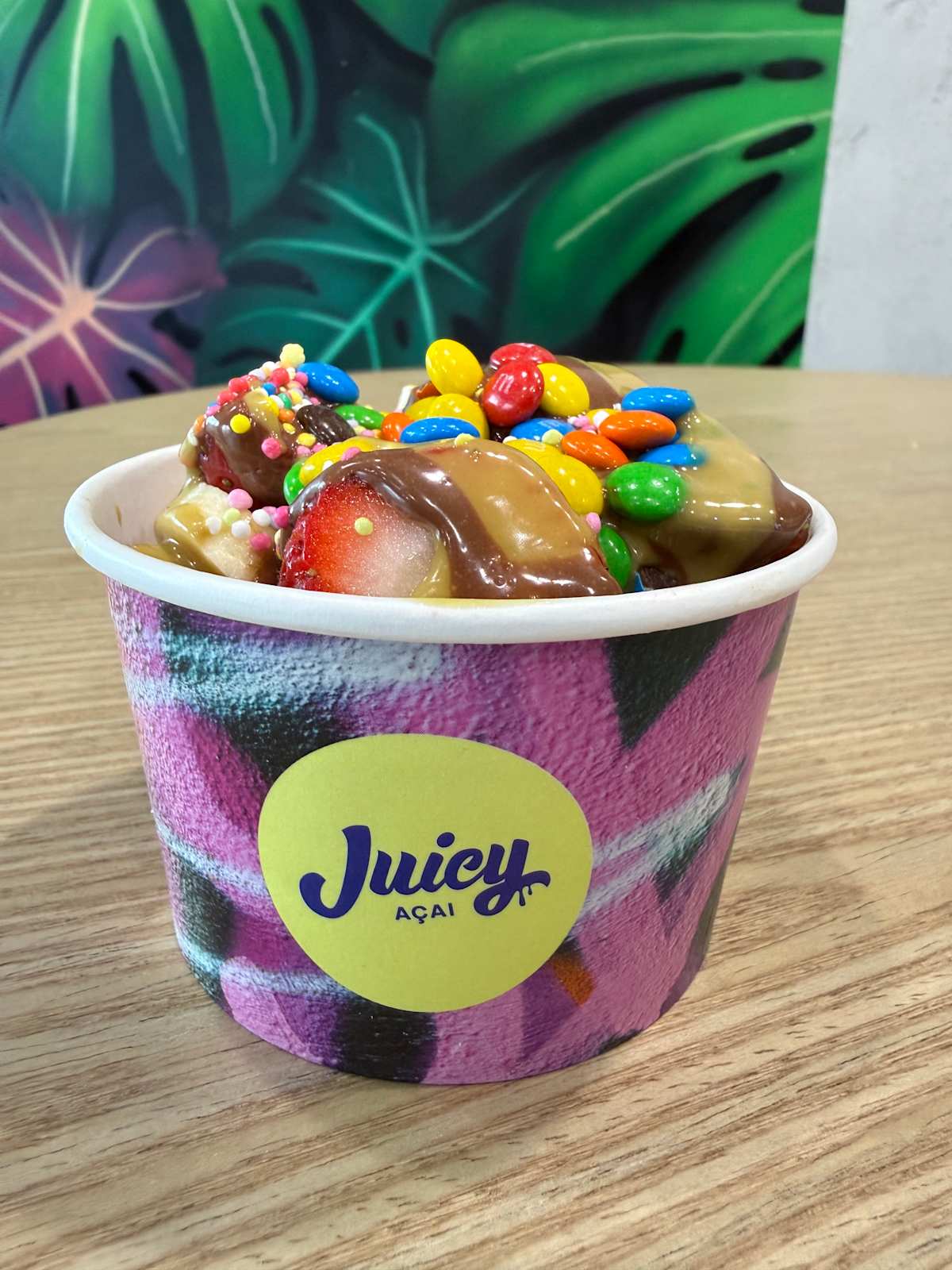 An image of a fruit cup from Juicy Acai.