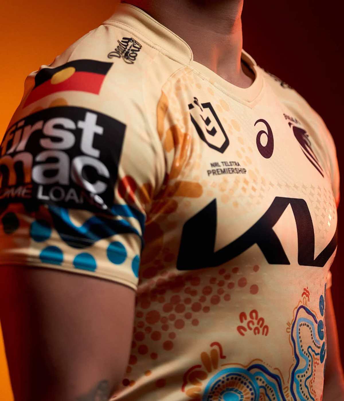 Brisbane Broncos 2026 Indigenous Jersey Hero Image Set