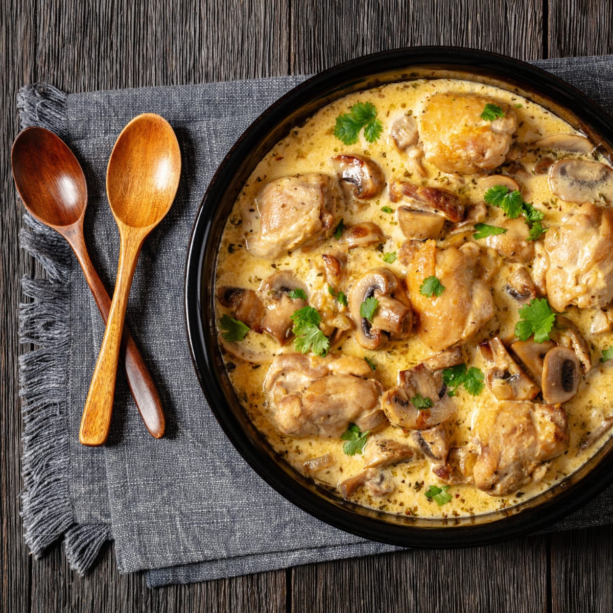 SA Quality Meats - Creamy Chicken & Mushroom Bake