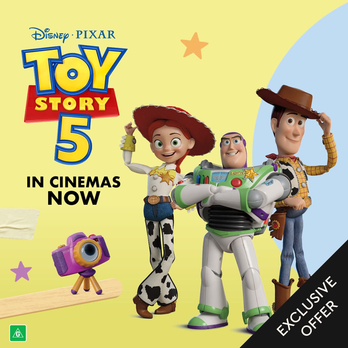 Toy Story 5 hero image exclusive offer