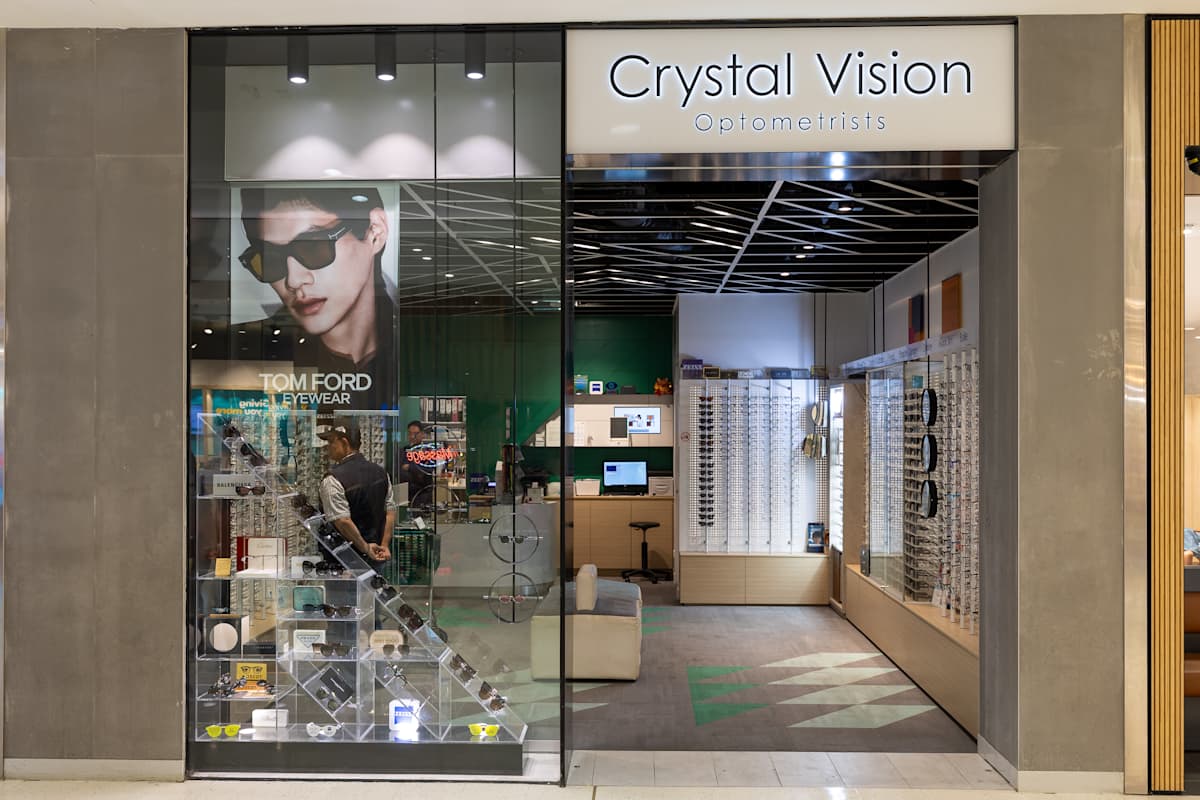 Crystal Vision Optometrists storefront image