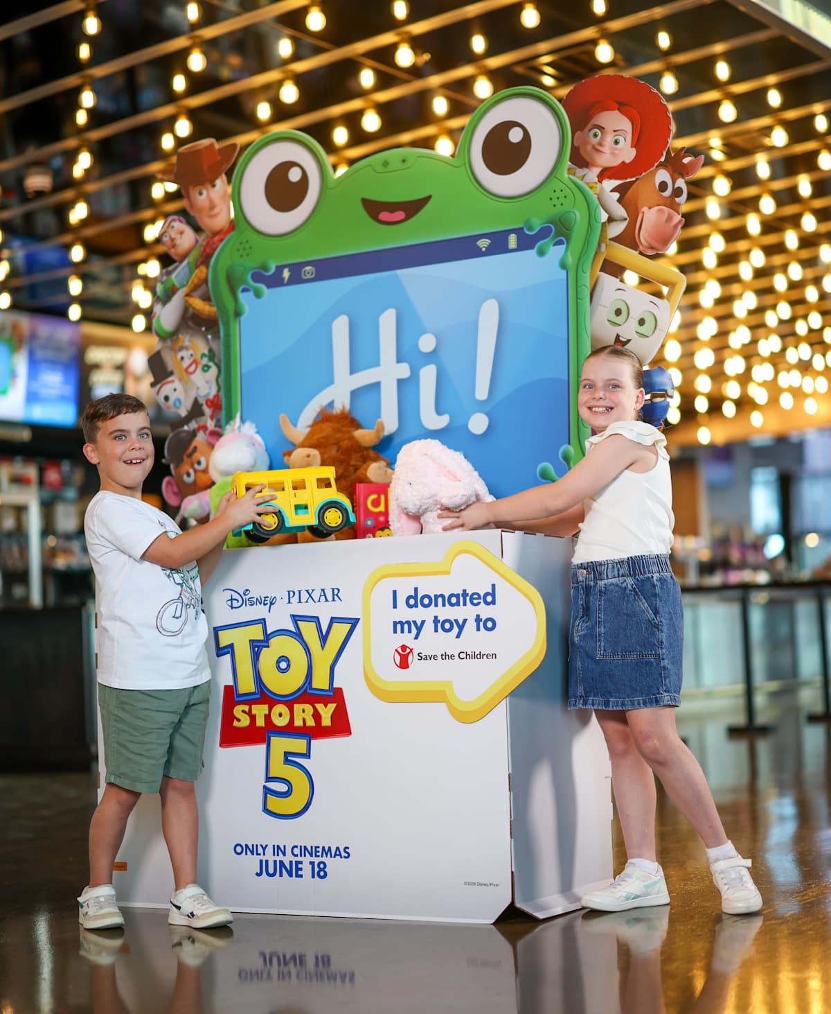 Reading Cinemas: Toy Story 5 Toy Drive