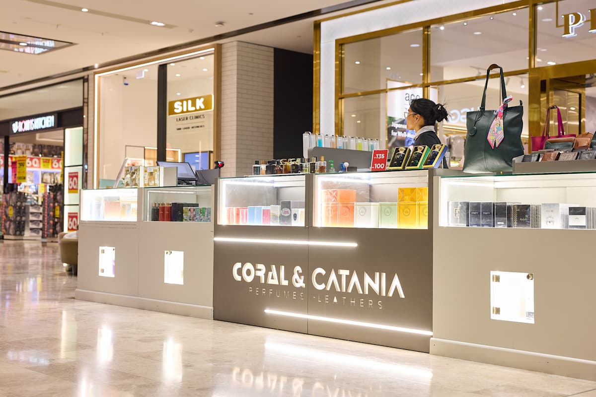 Coral and Catania Perfumes and Leathers storefront image