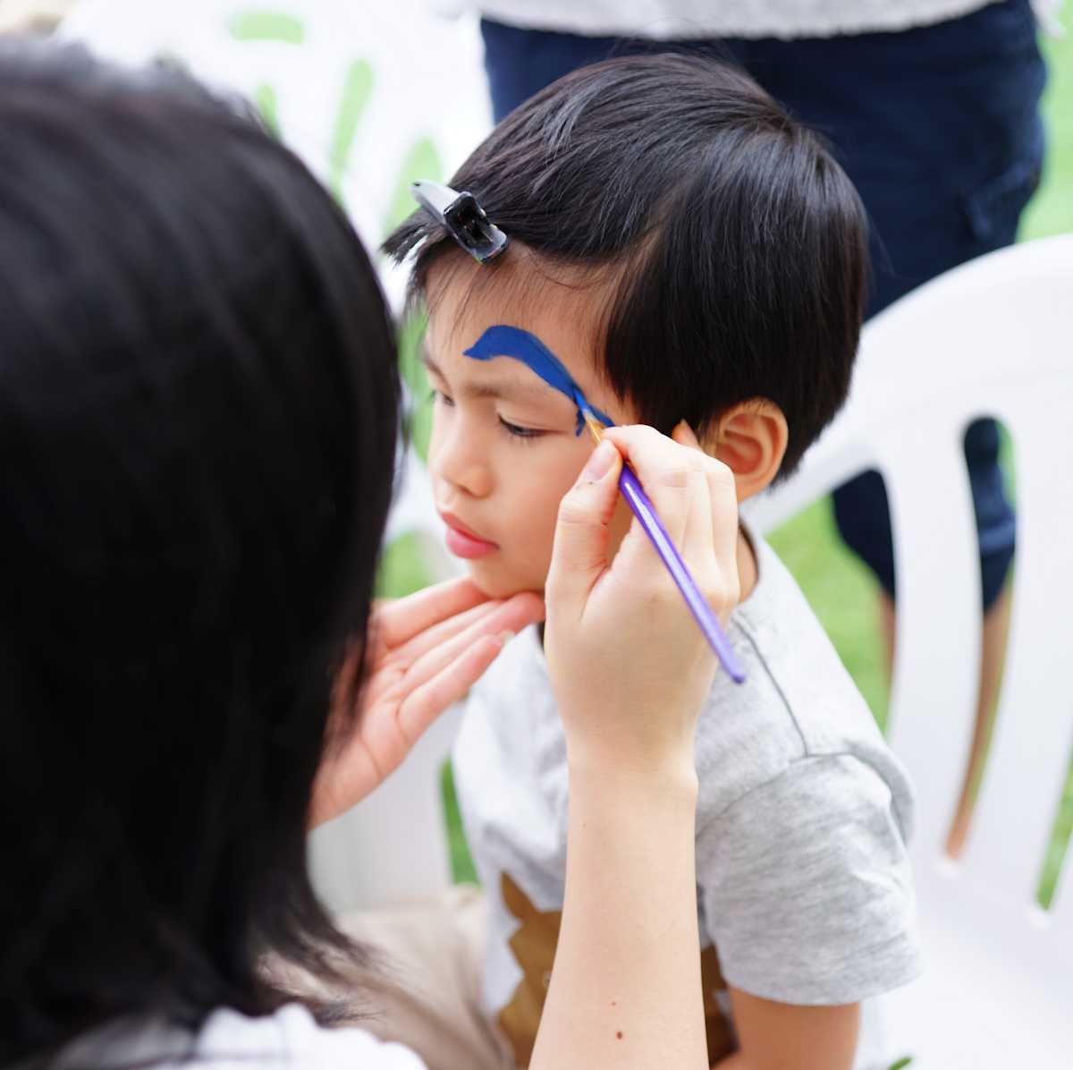 Kids Face Painting Hero