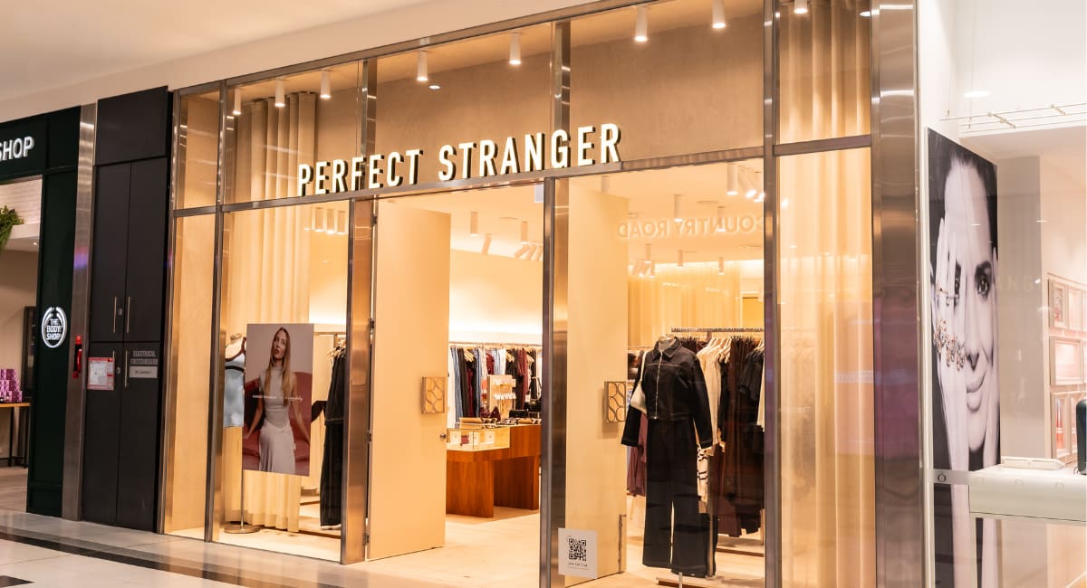 Storefront of Perfect Stranger in Westfield Geelong