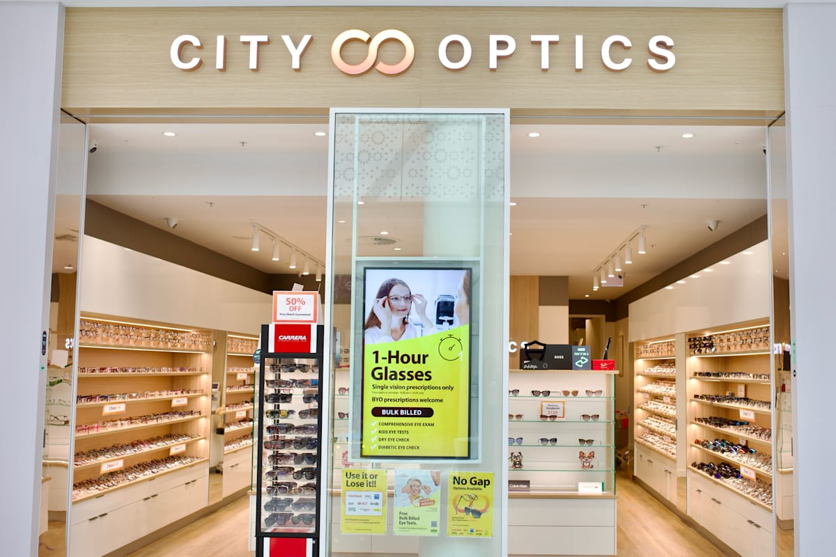 City Optics storefront image