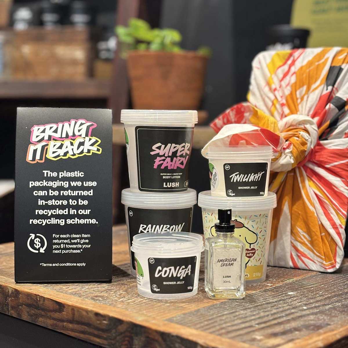 LUSH Recycle program - Carindale - 2026