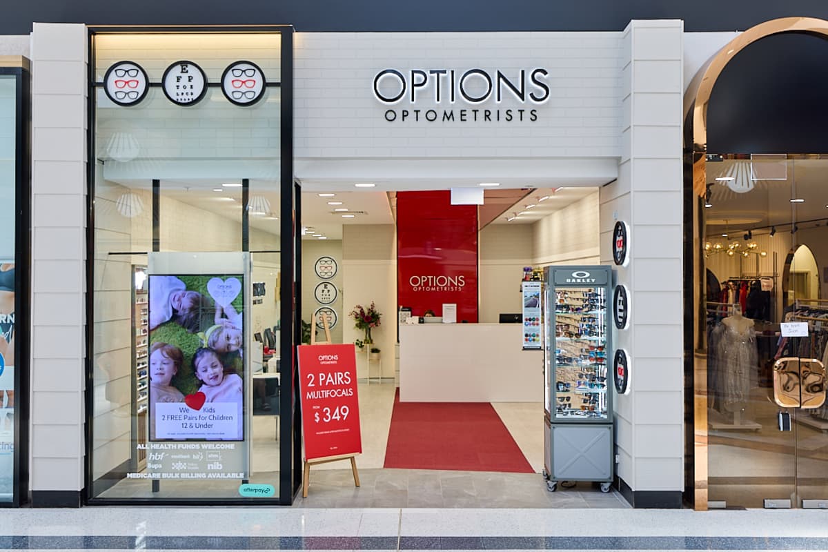 Options Optometrists storefront image