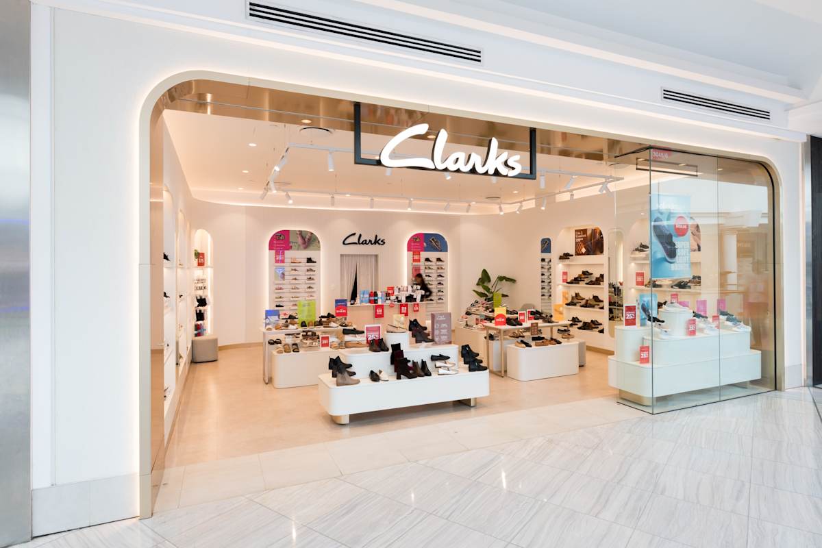 Clarks storefront image