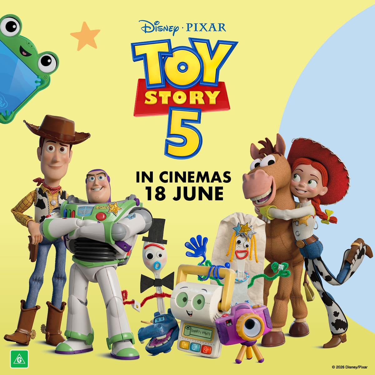 Toy Story 5 AU Launch Hero