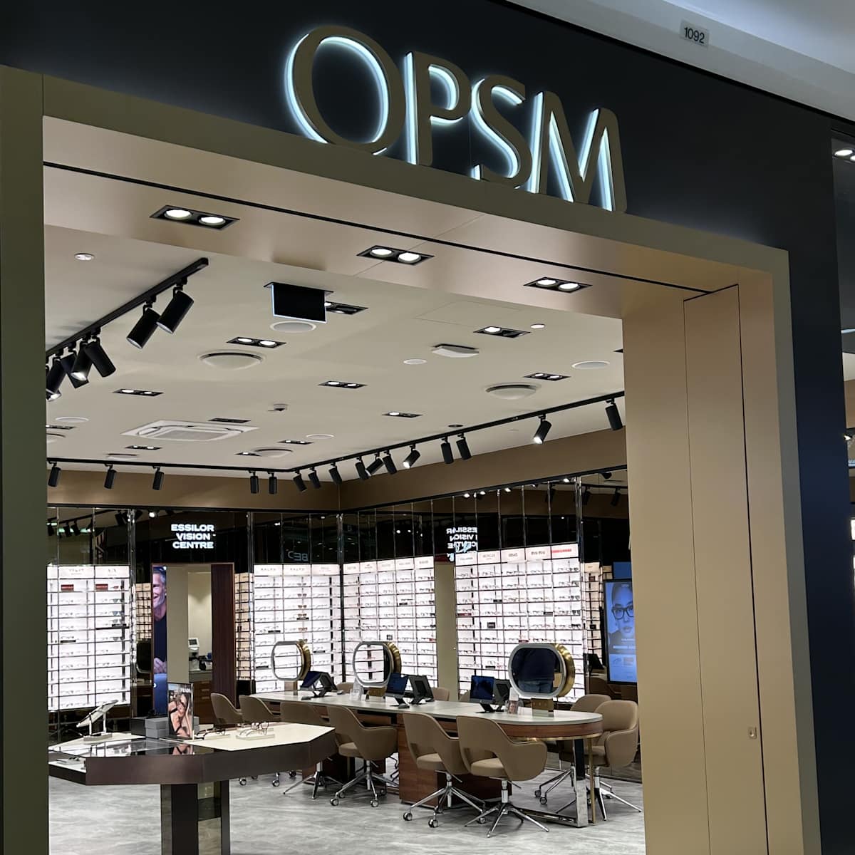 OPSM - reopening - storefront