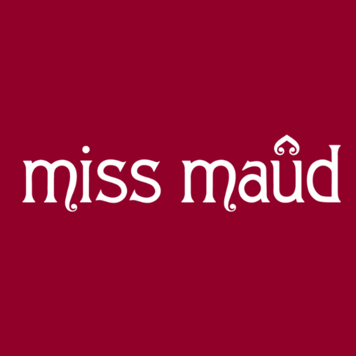 Miss Maud I Near Woolworths Logo