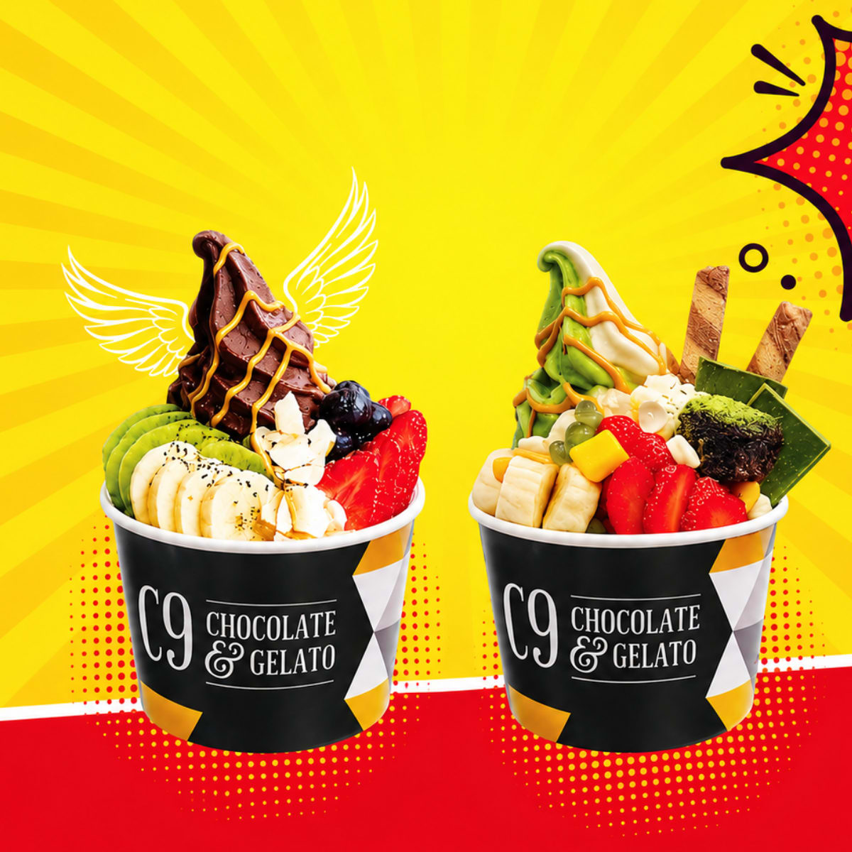 C9 Gelato Shower Event