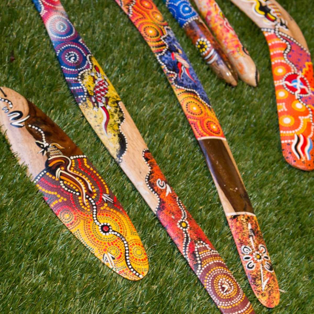 NAIDOC Week - Boomerang Painting