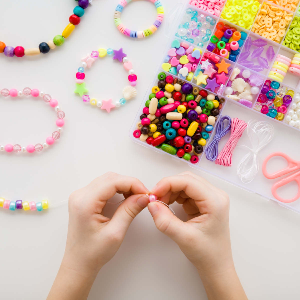  Bead Bracelet Making- Mir