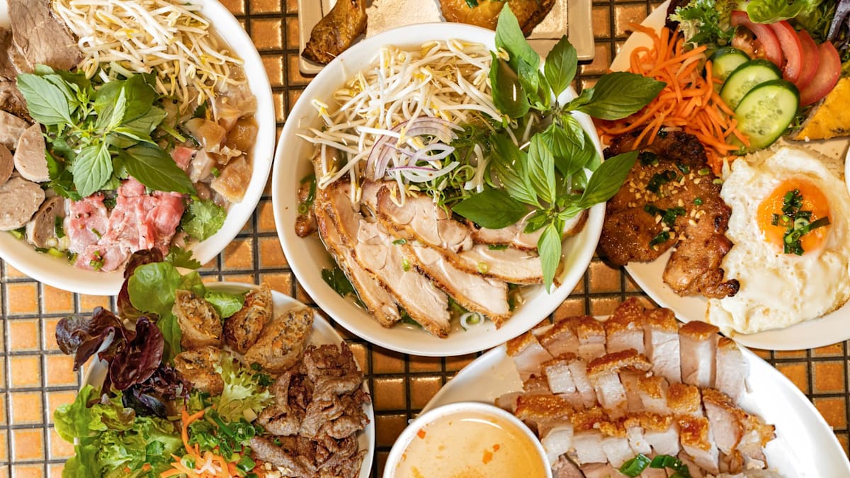 photo of viet dishes