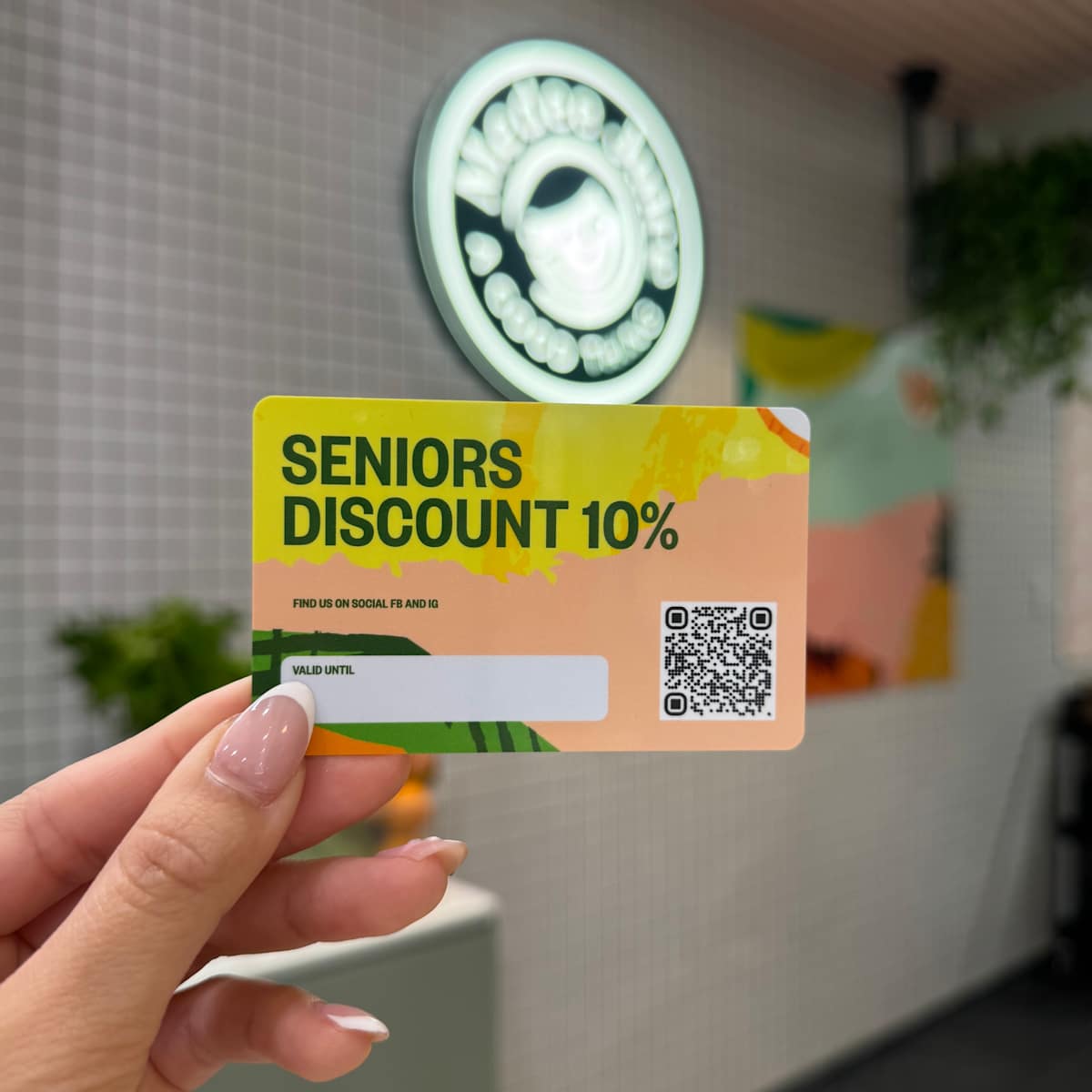 Sensor Discont Medee Juice: Senior Discount now available