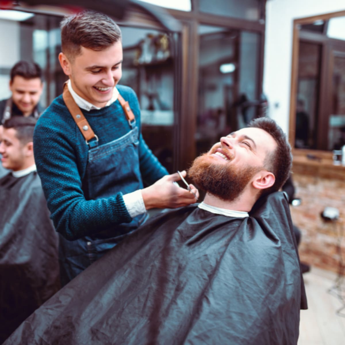 Fade Game Barbershop AU HERO