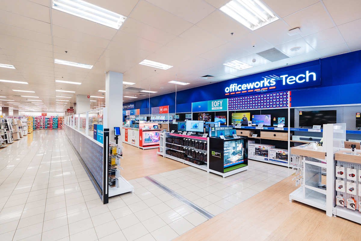 Officeworks Tech storefront image