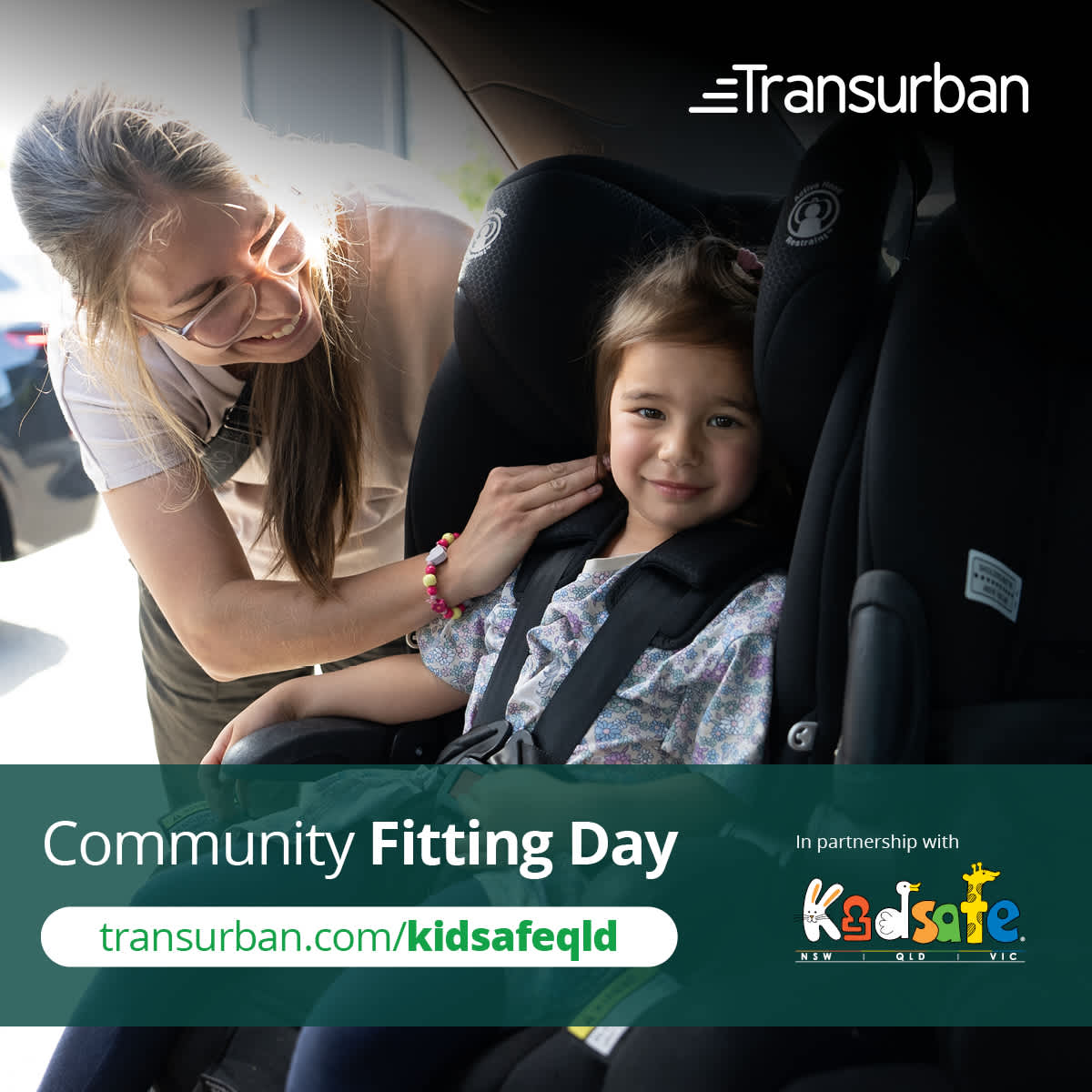 Safety installations and checks for kids car seats