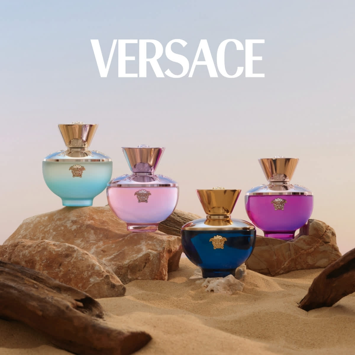 photo of 4 perfume bottles