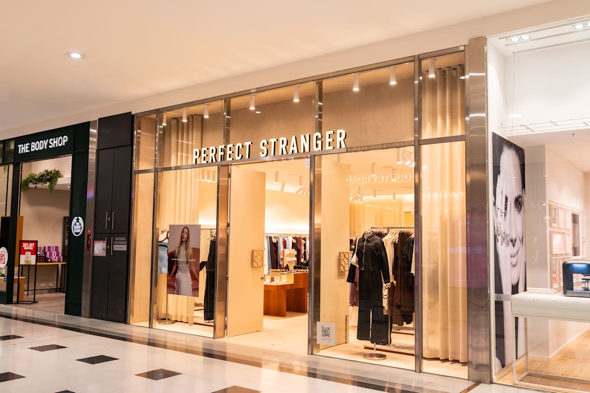 Storefront of Perfect Stranger in Westfield Geelong