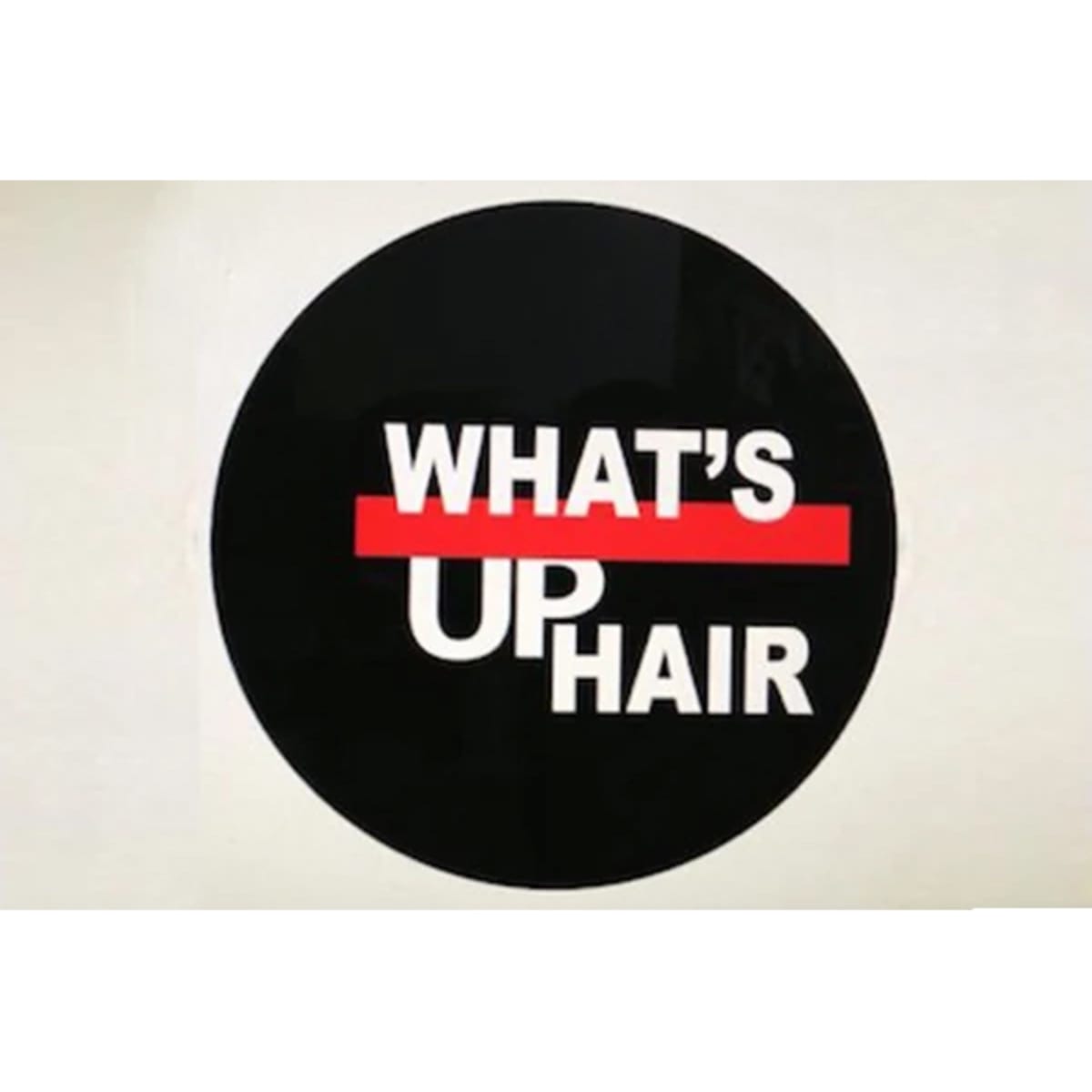 What's Up Hair Logo