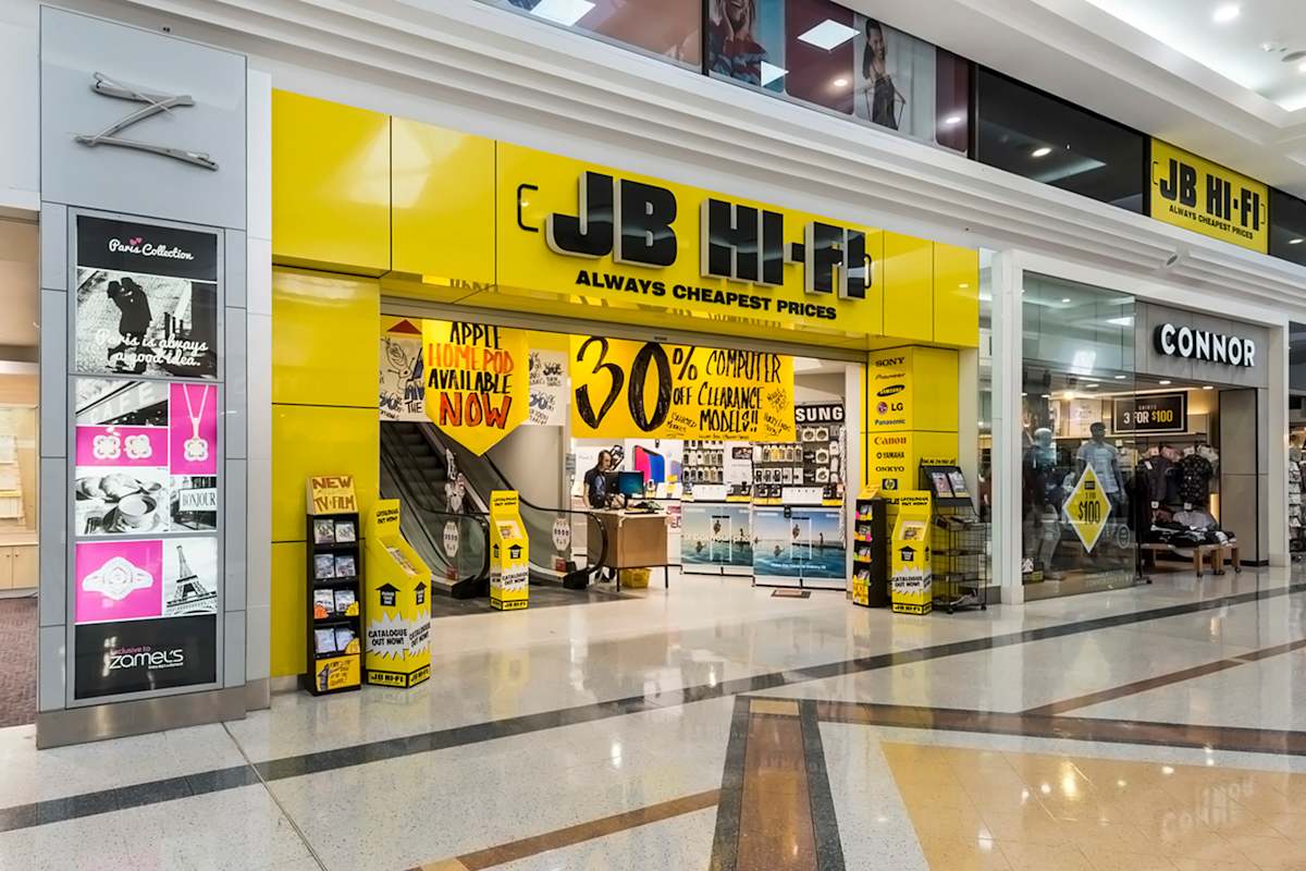JB Hi-Fi storefront image