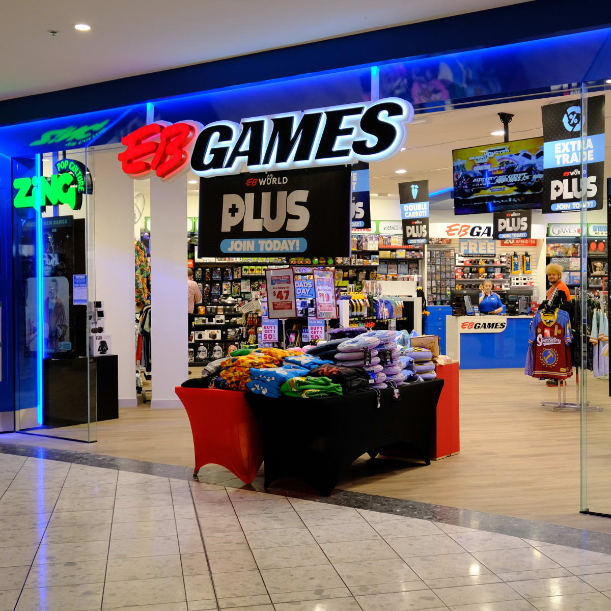 EB Games St Lukes storefront 