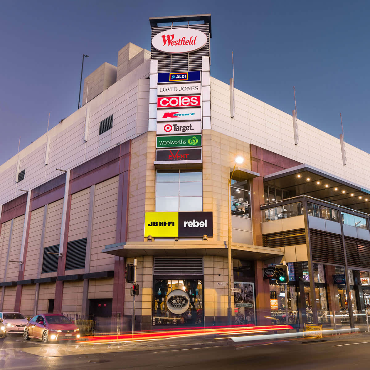 External Westfield Burwood