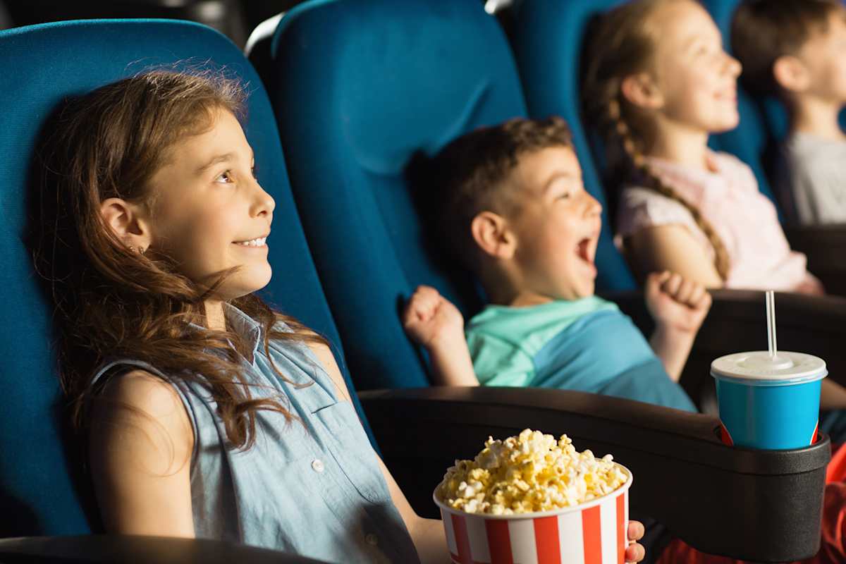 Kids movie - popcorn