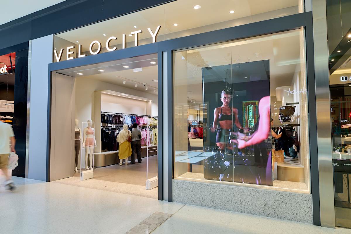 Velocity Activewear storefront image
