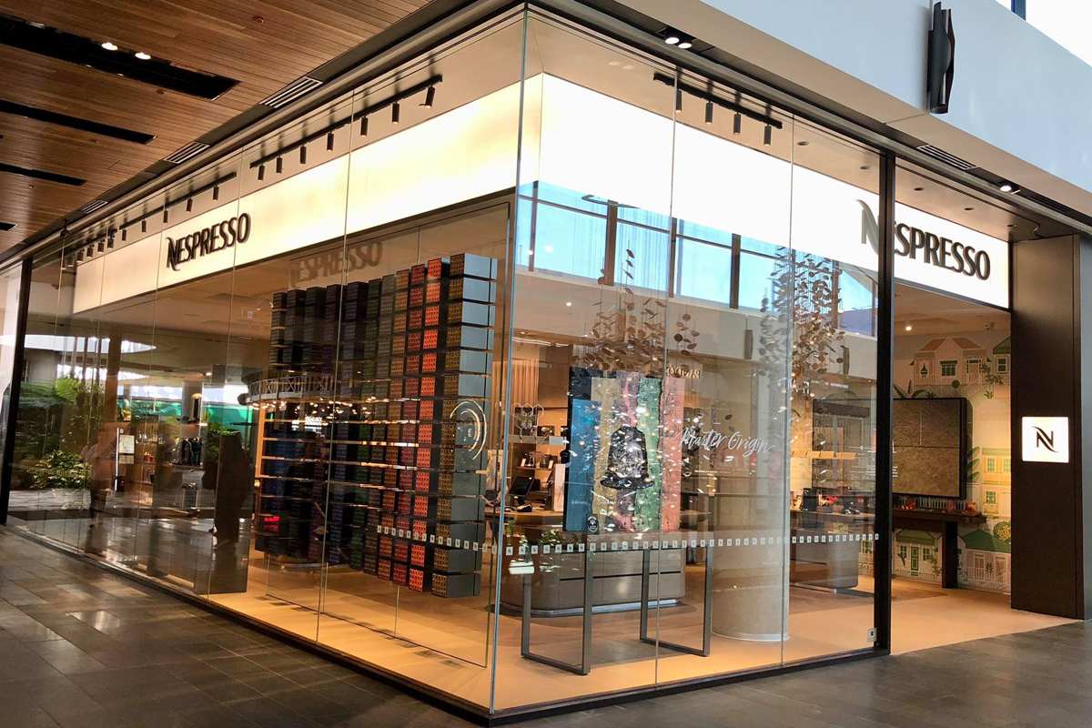 Nespresso storefront image