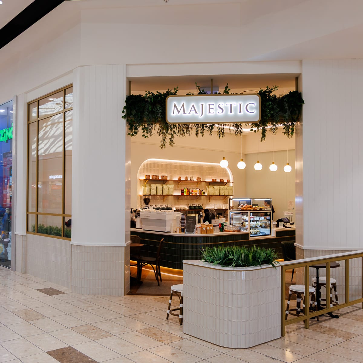 Majestic Café storefront image