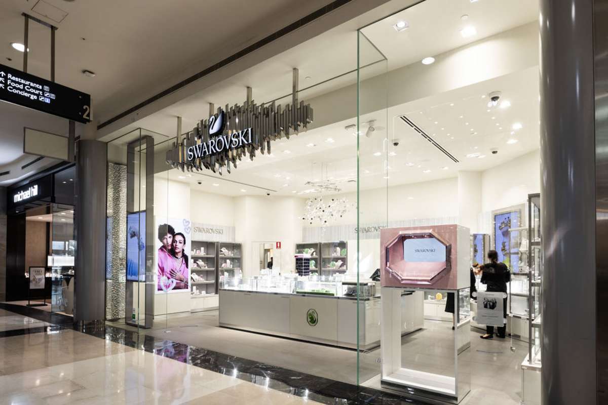 Swarovski storefront image