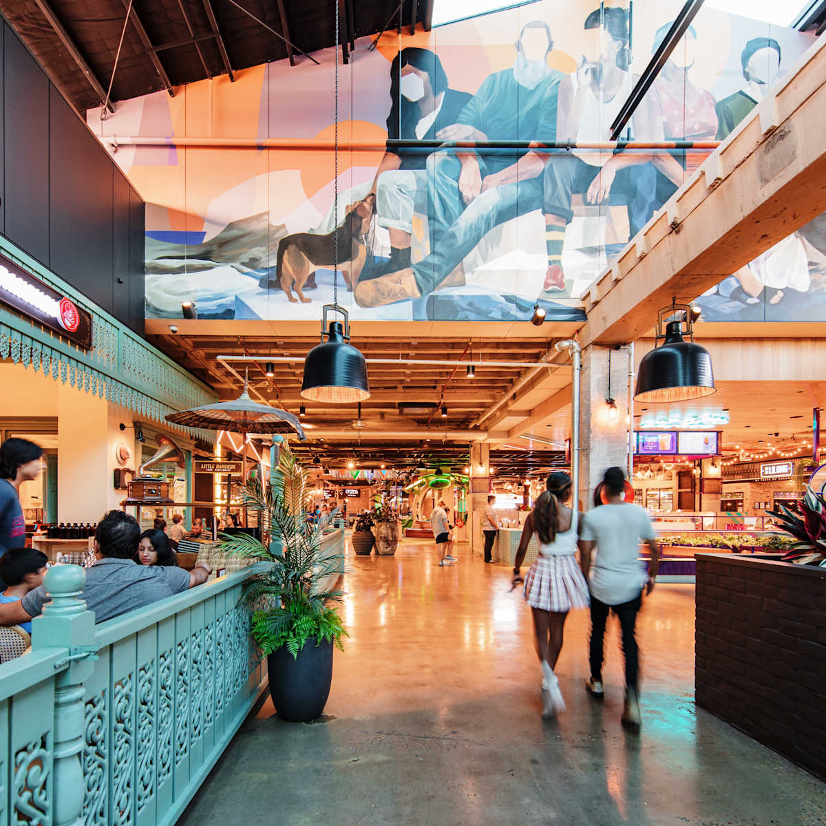 Explore dining and entertainment on The Rooftop