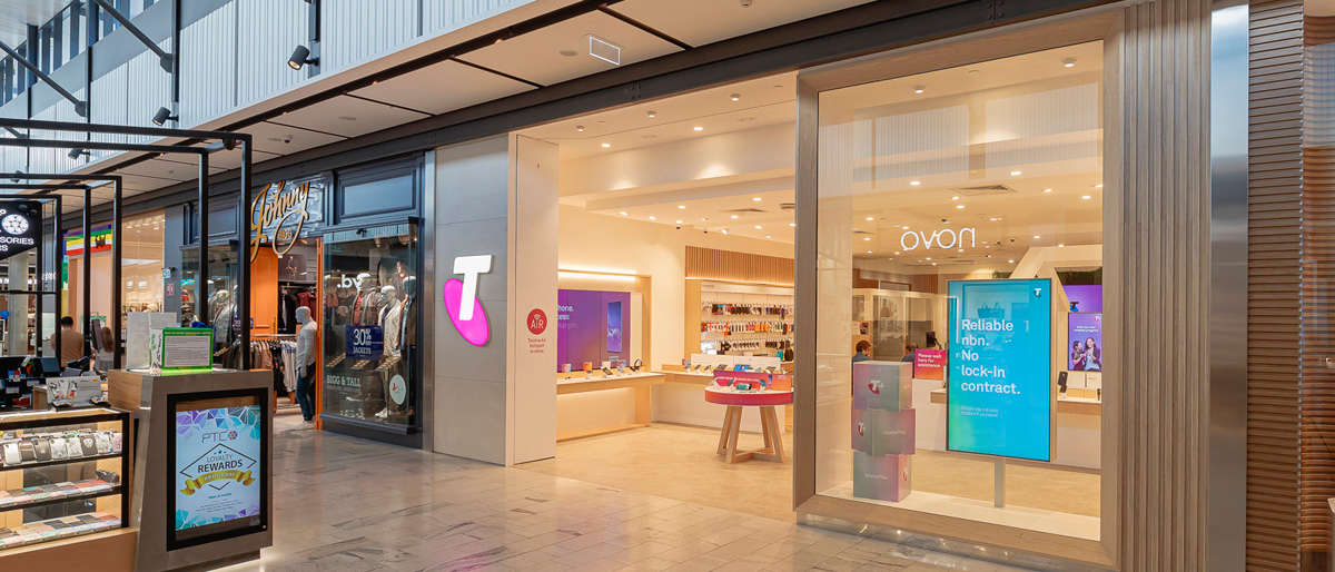Telstra storefront image