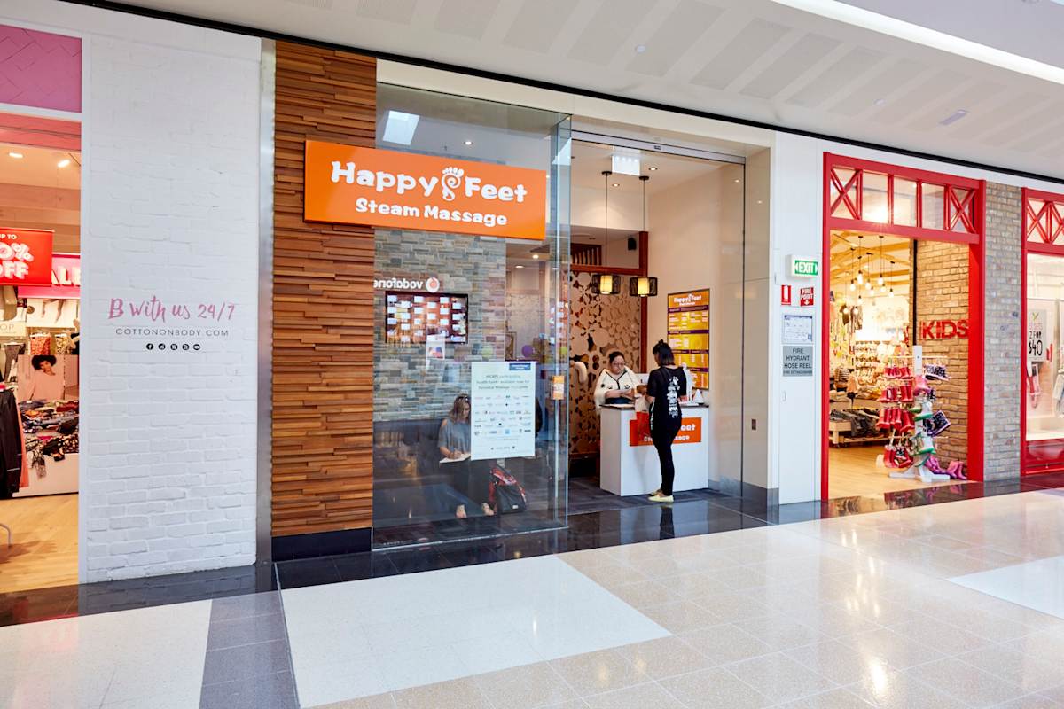 Happy Feet Steam Massage storefront image