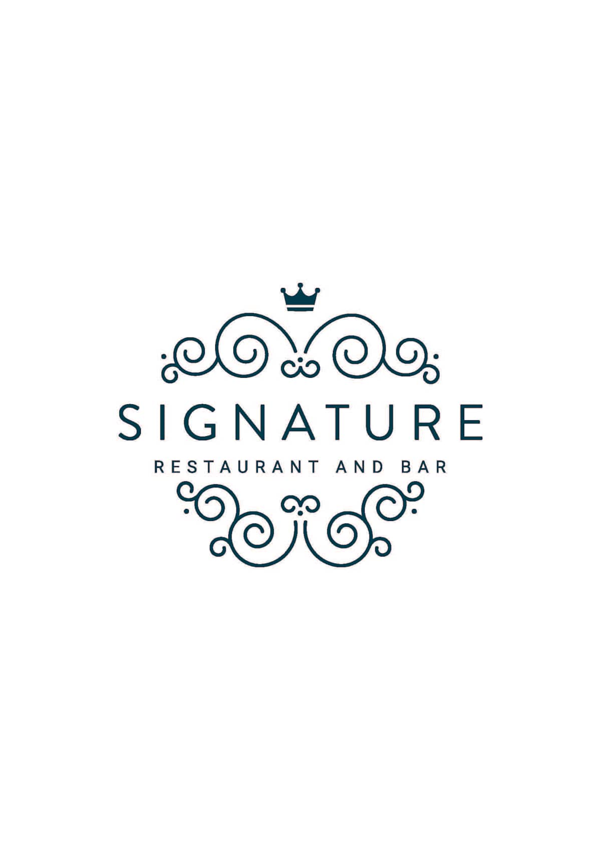 Signature Restaurant and Bar Logo