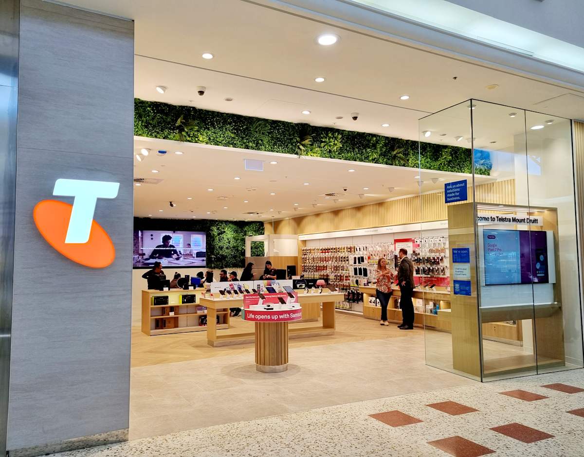 Telstra storefront image
