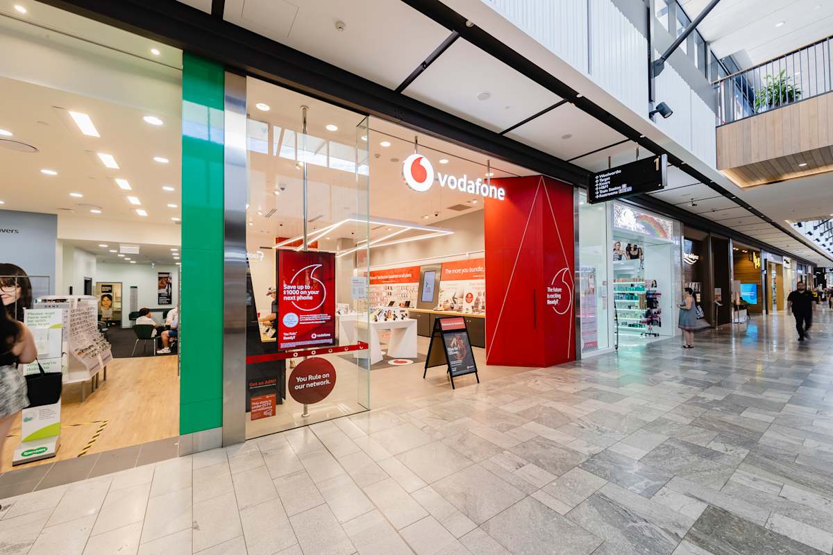 Vodafone storefront image