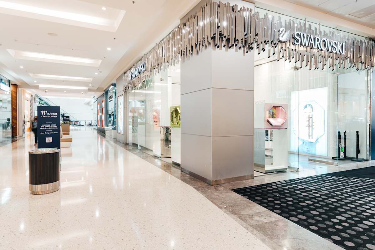 Swarovski storefront image