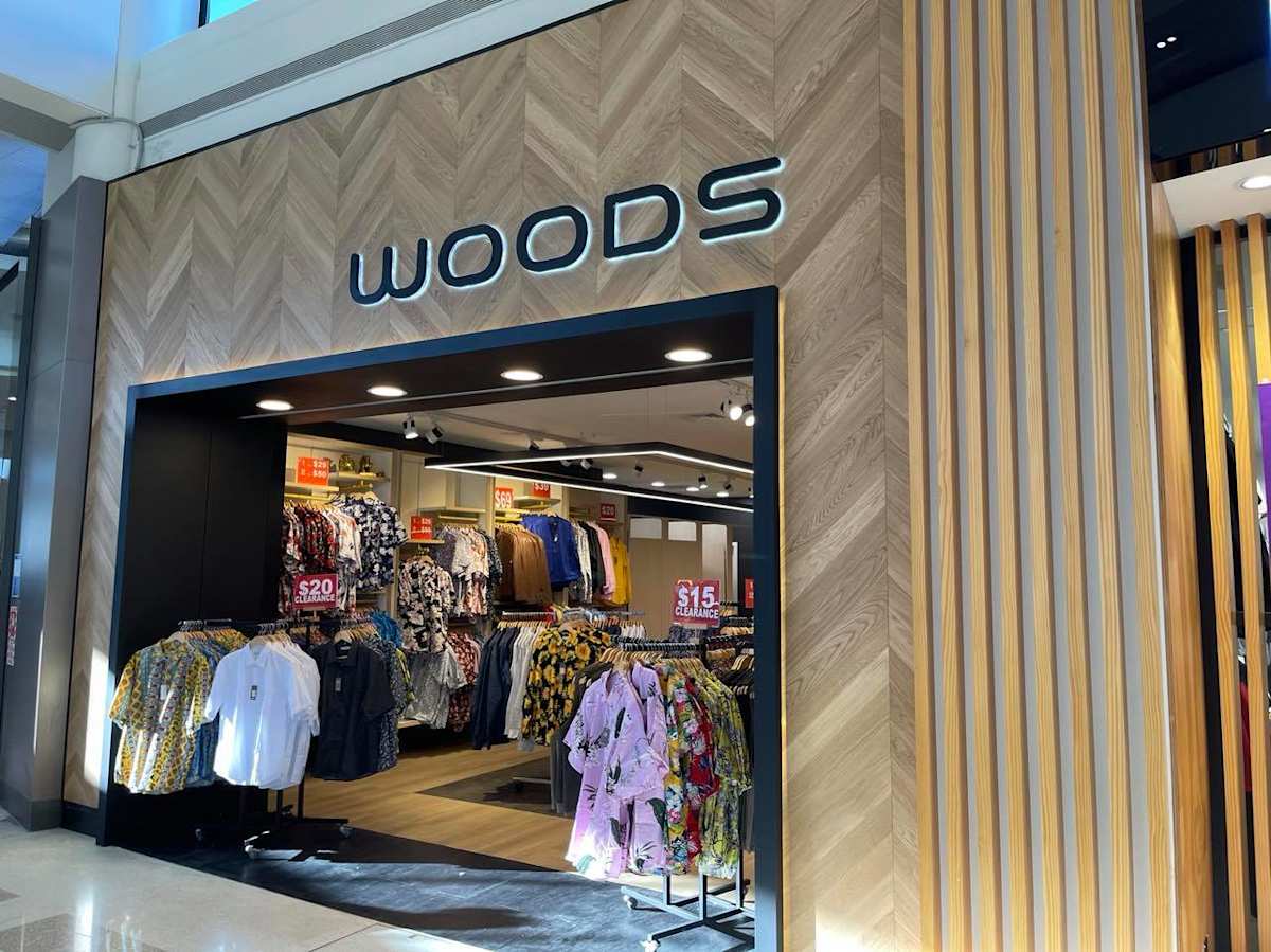 Woods storefront image