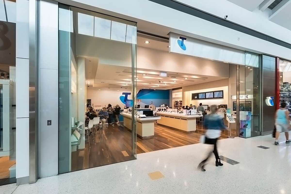 Telstra storefront image