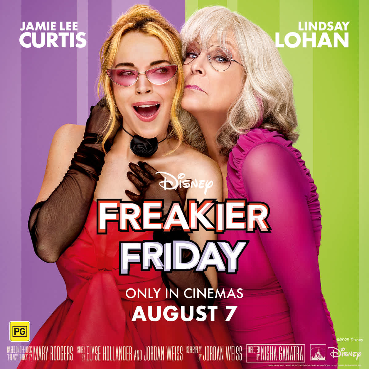 Your chance to be at Disney's FREAKIER FRIDAY Australian Premiere